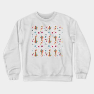 Koi fish pattern Crewneck Sweatshirt